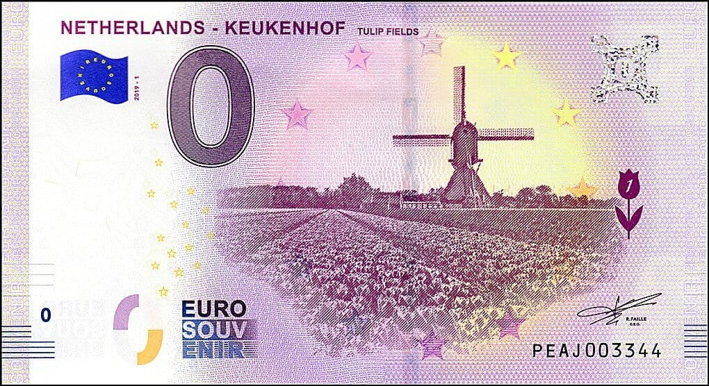 0 euro Netherlands - Keukenhof - Tulip Fields 2019.1