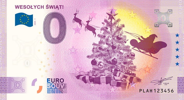 0 euro Polska Wesołych Świąt! 2020.1