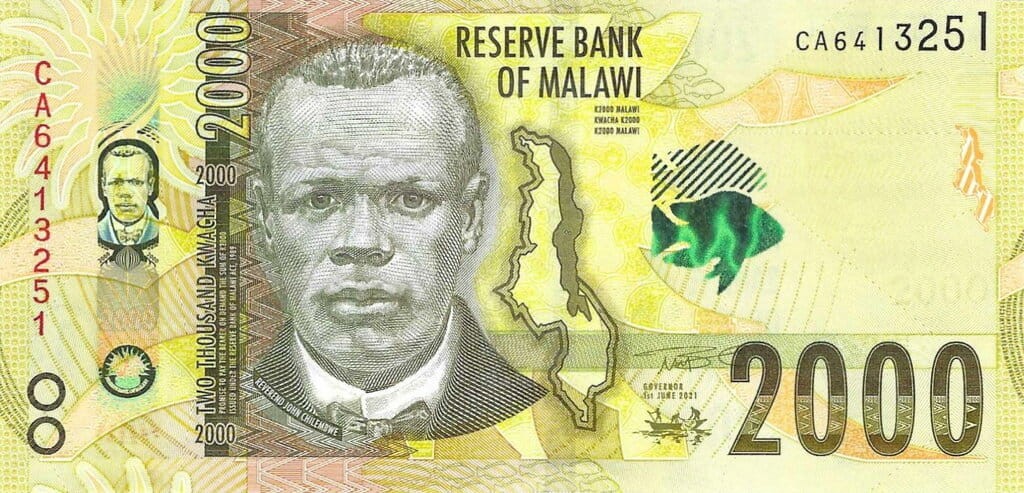 Malawi 2000 MK Mikroskop 2021 P-69e