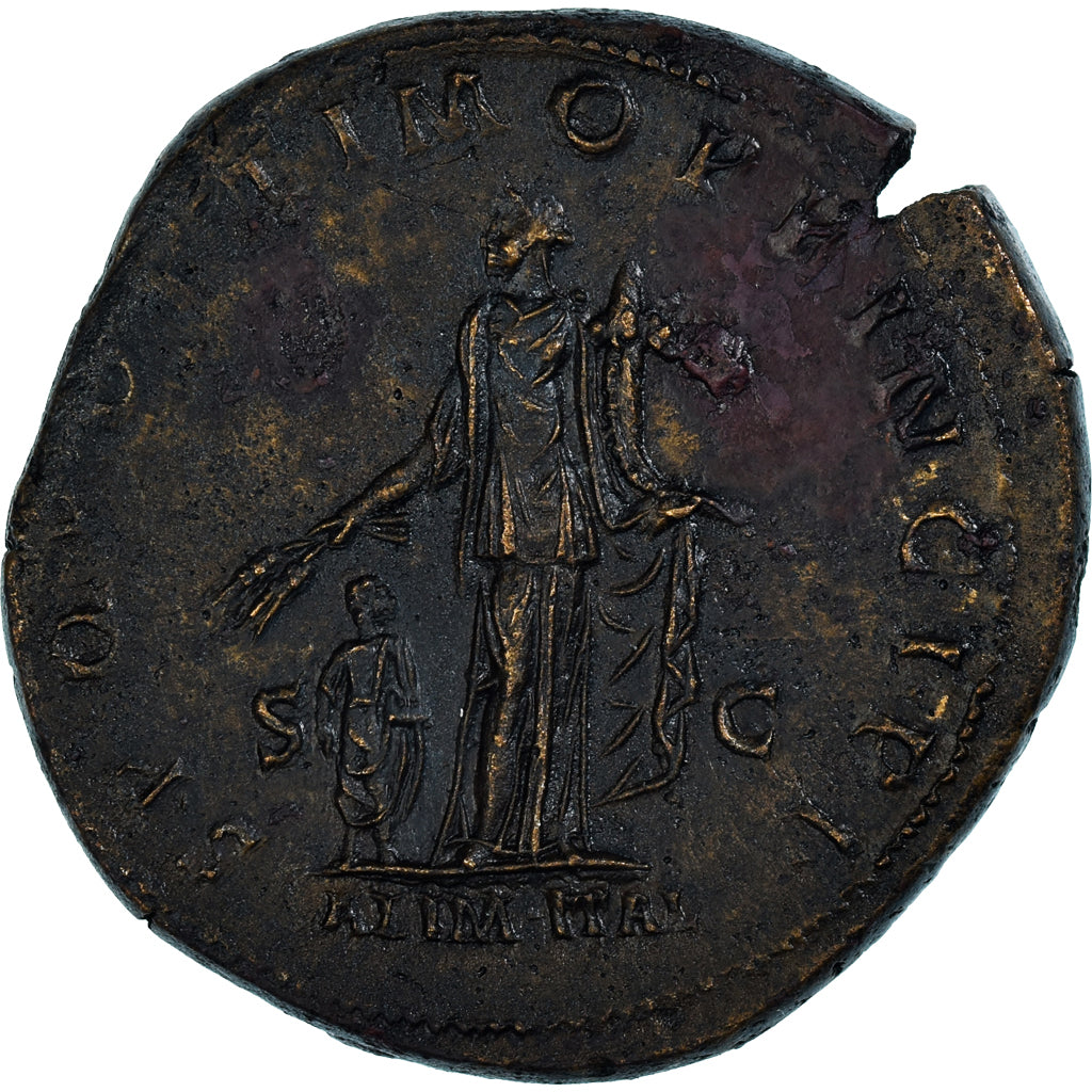 Trajana, 
  
  Sestercjusz, 
  
  112-114