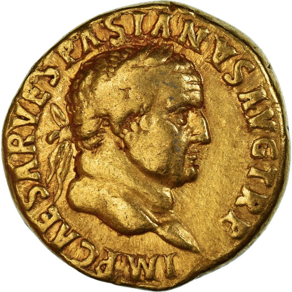 Wespazjan, 
  
  Aureus, 
  
  71