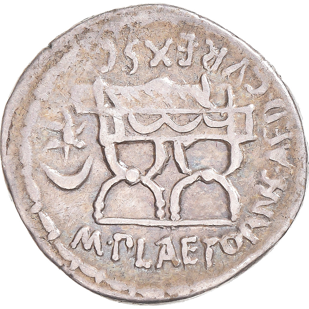 Moneta, 
  
  Plaetoria, 
  
  Denar