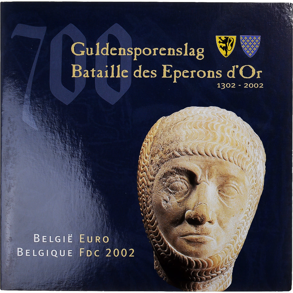 Belgia, 
  
  1 cent za 2 euro, 
  
  Bataille des éperons d'or