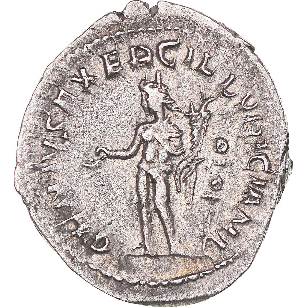 Moneta, 
  
  Trajan Decjusz, 
  
  Antoninian