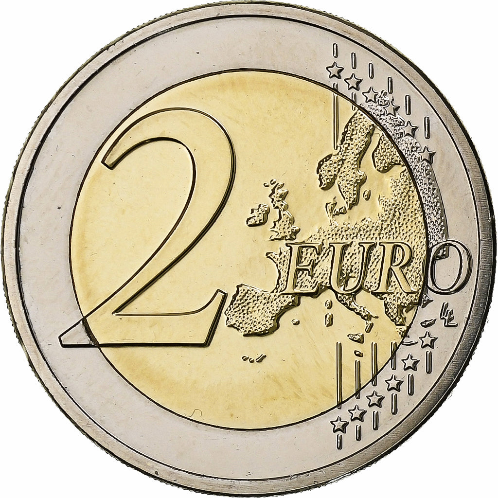 Belgia, 
  
  2 euro, 
  
  Satelita ESRO-2B
