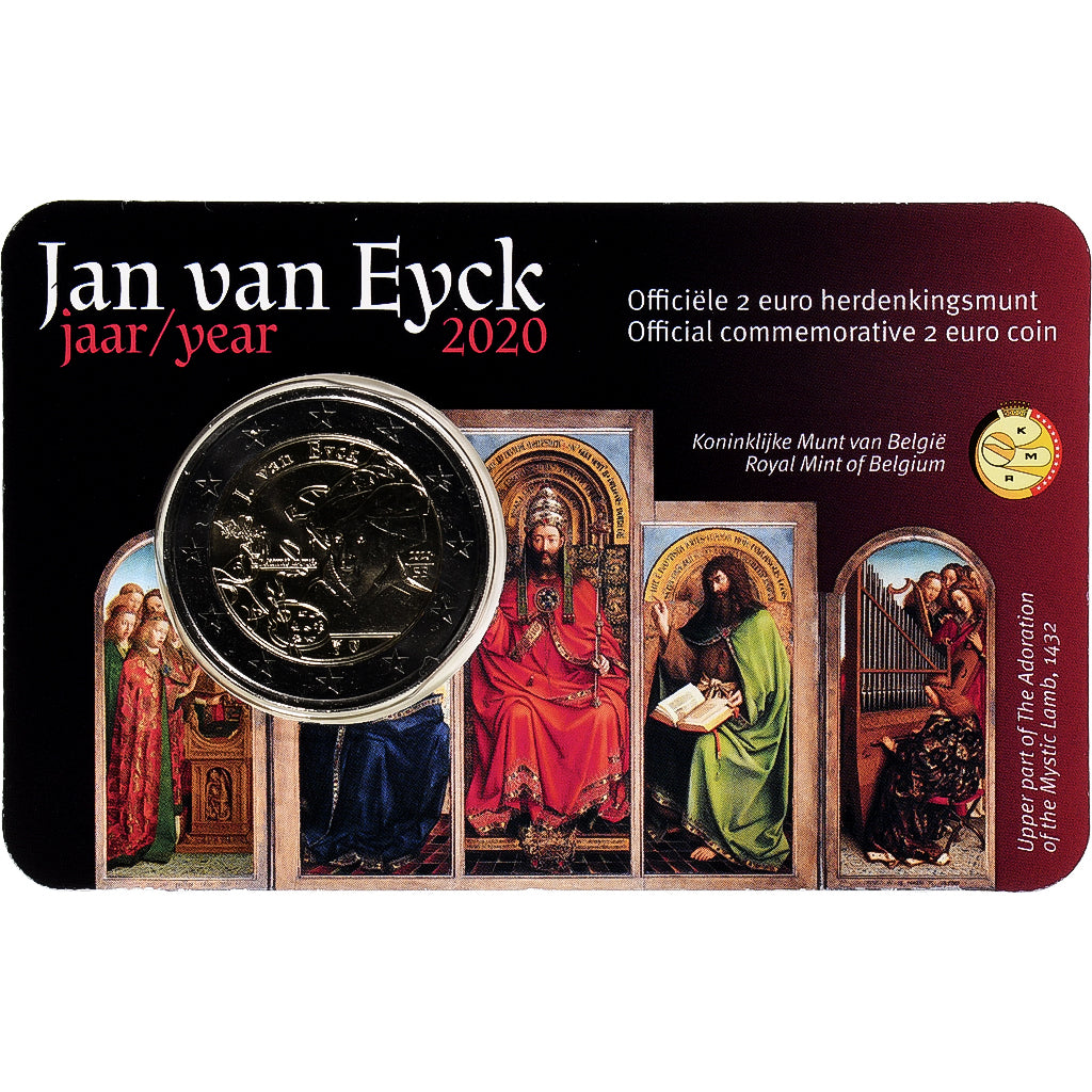 Belgia, 
  
  2 euro, 
  
  Jana Van Eycka
