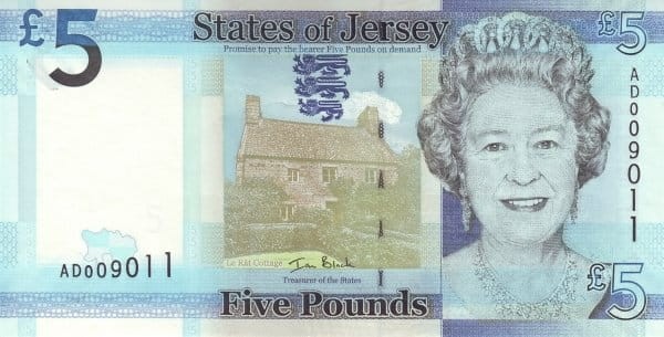 Jersey 5 funtów Pałac 2010 P-33