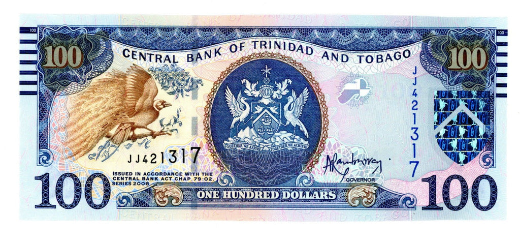 Trynidad i Tobago 100$ Rajski ptak 2006/14 P-51