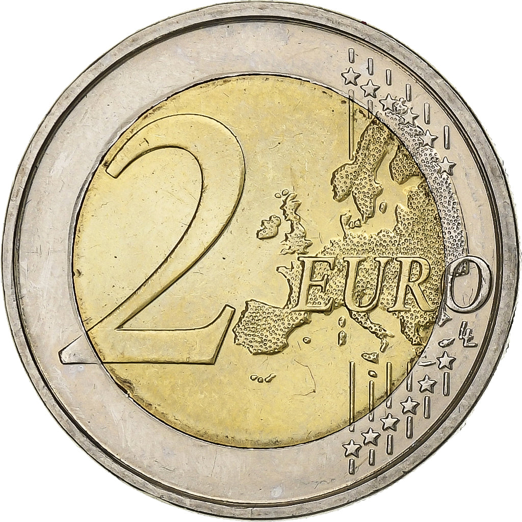 Belgia, 
  
  2 euro, 
  
  Europäische Währungsunion