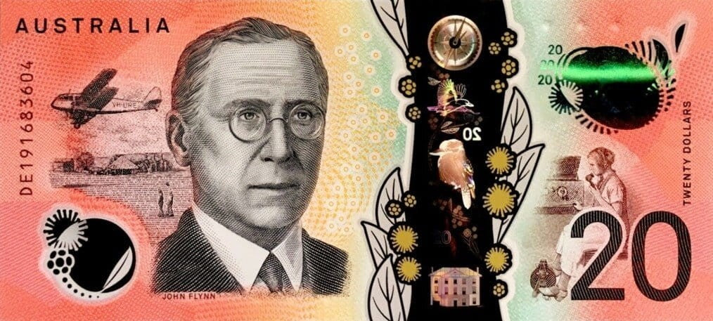 Australia 20 dolarów Mary Reibey 2020 P-64