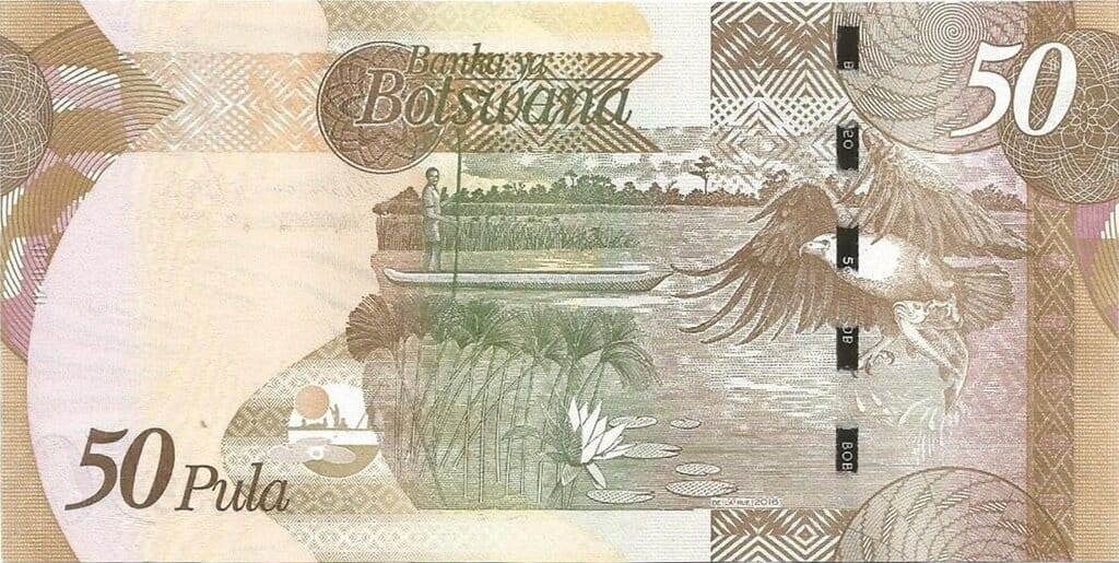 Botswana 50 pula Rybołów 2016 P-32e