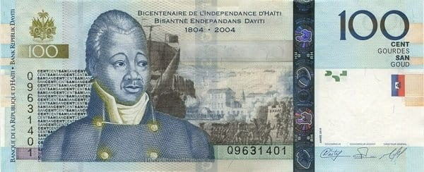 Haiti 100 gourdes Fort Henry 2010 P-275c