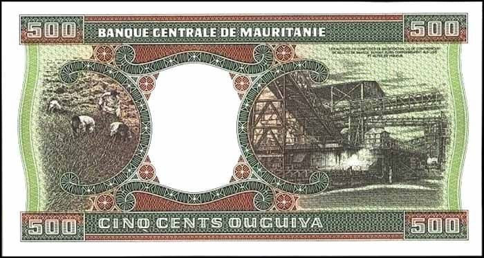Mauretania 500 Ouguiya Stocznia 2002 P-8c