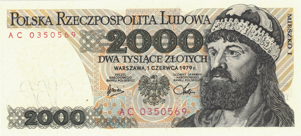 PRL 2000 zł Bolesław Chrobry 1979 P-147b AC