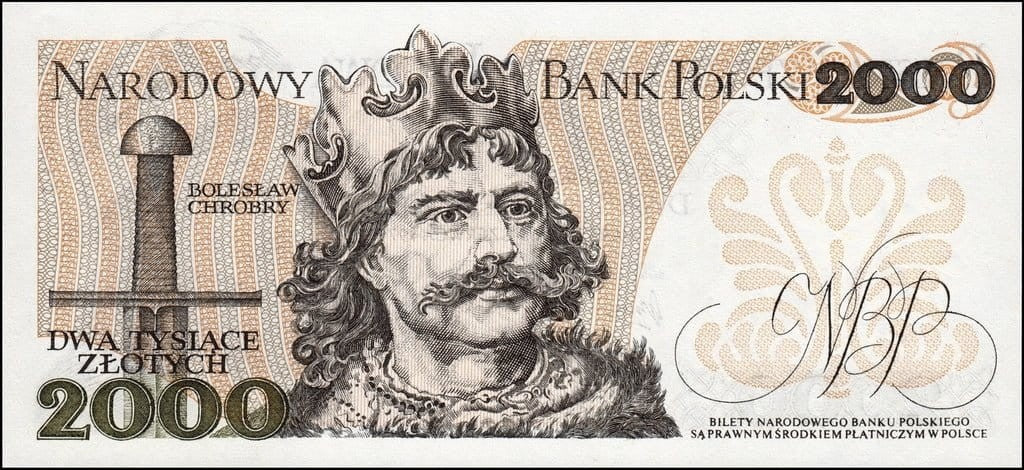 PRL 2000 zł Bolesław Chrobry 1979 P-147b AD