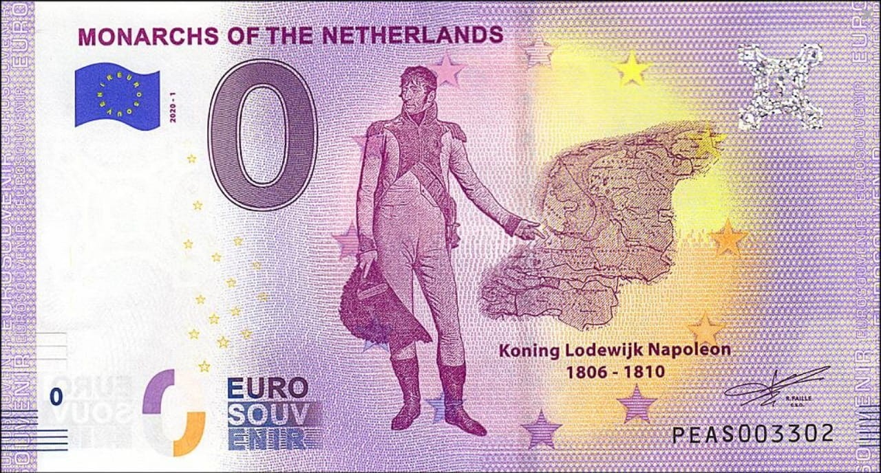 0 euro Monarchs of the Netherlands 2020.1