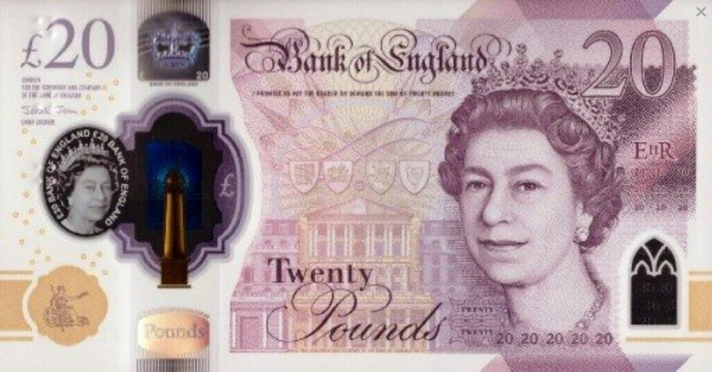 Wielka Brytania 20 funtów Joseph Turner 2018 P-396a