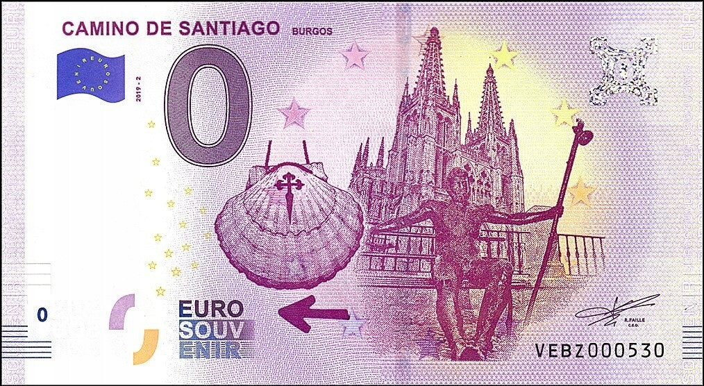 UE 0 euro Camino de Santiago - Burgos 2019.2