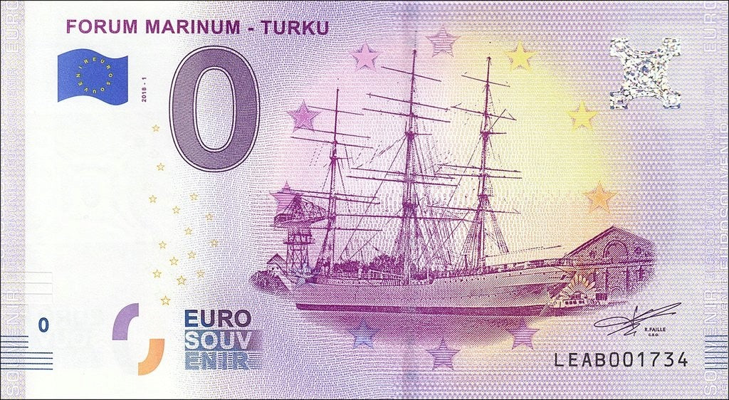 UE 0 euro Forum Marinum 2018.1