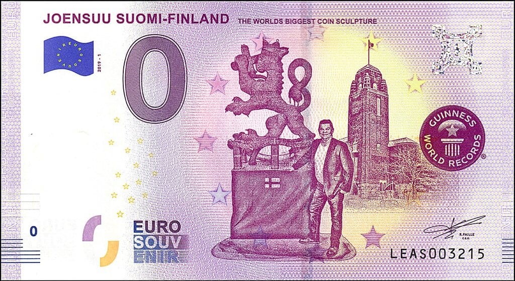 UE 0 euro Joensuu Suomi 2019.1