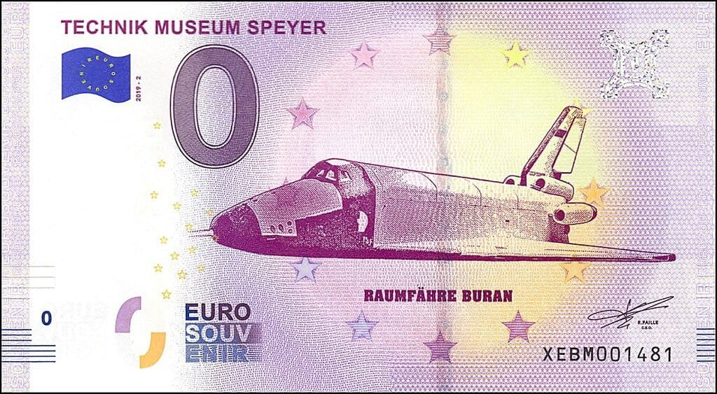 UE 0 euro Technik museum speyer Buran 2019.2
