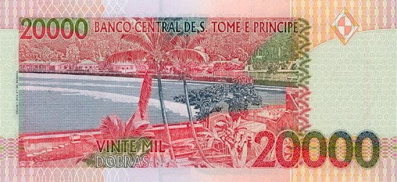 Wyspy Św. Tomasza 20 000 dobras Ptaszek 2004 P-67c