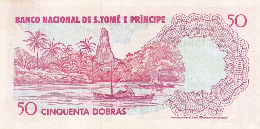 Wyspy Świętego Tomasza 50 dobras Papuga 1982 P-56